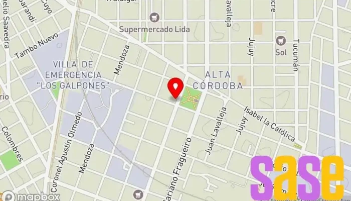 mapa de Radio Electron - Oficina Comercial Tienda de electricidad en Córdoba