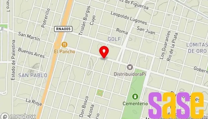 mapa de Radio Electron - Suc 3 - Productos Eléctricos, Iluminacion y Telecomunicaciones - Sucursal 3 Tienda de electricidad en Río Cuarto