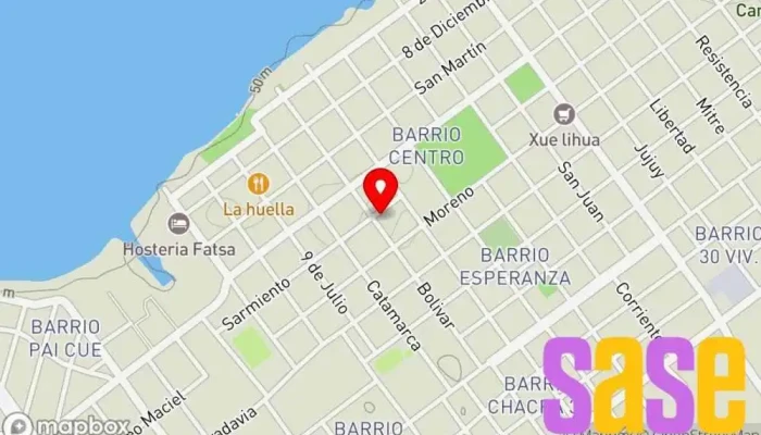 mapa de Radio Estilo FM 101.9 Emisora de radio en Centro