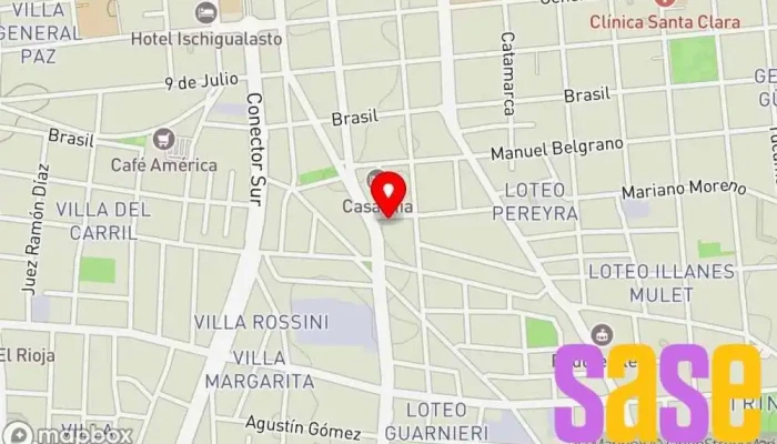 mapa de Radio Fantastica 105.5 Emisora de radio en San Juan
