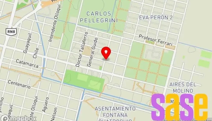 mapa de Radio FM Stylo 90.3 Emisora de radio en Villa Mercedes