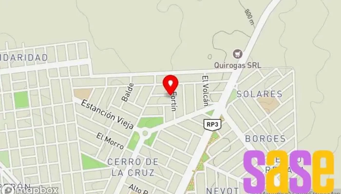 mapa de Radio Fm Time 107.3MHz Emisora de radio en San Luis