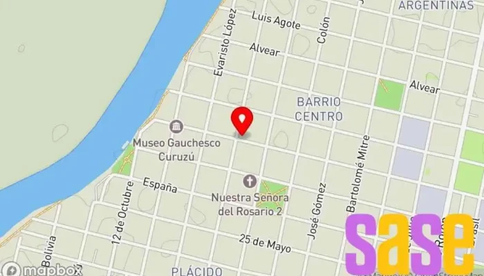 mapa de Radio Infinita Goya Emisora de radio en Goya