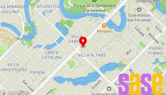 mapa de Radio Isla del Cerrito FM 106.3 Emisora de radio en Resistencia