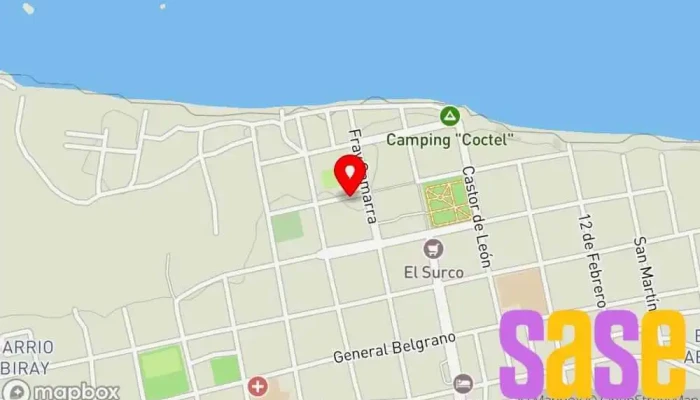 mapa de Radio Itati Emisora de radio en Itatí