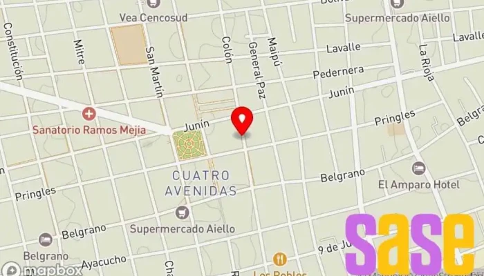 mapa de radio la mix 105.3 fm Emisora de radio en D5700HVV