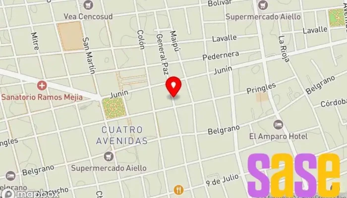mapa de Radio La Voz 87.9 Emisora de radio en San Luis