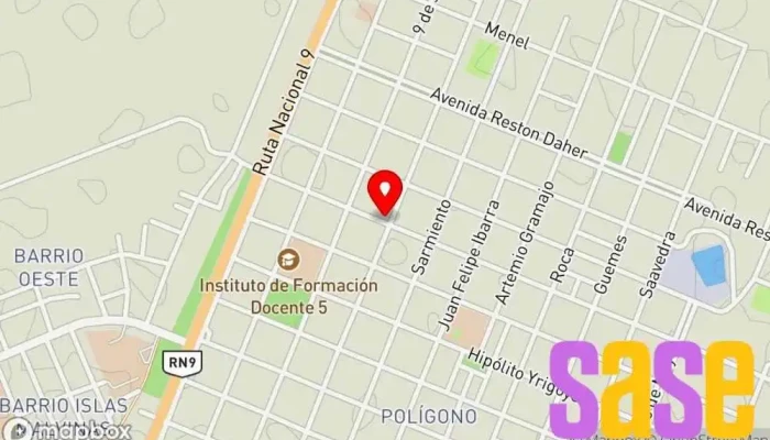 mapa de Radio Loreto Manta Emisora de radio en Villa San Martin