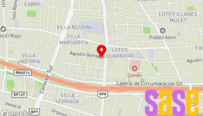 mapa de Radio Madre de Dios Emisora de radio en San Juan