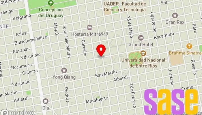 mapa de Radio Mecano Tienda de informática, Tienda de electrónica en Concepción del Uruguay