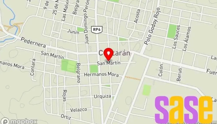 mapa de Radio Municipal Concaran Emisora de radio en Concaran