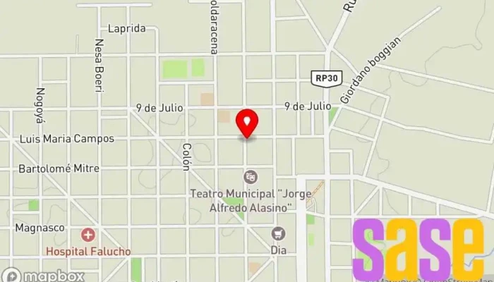 mapa de Radio Municipal Maciá Oficinas de empresa en Macia