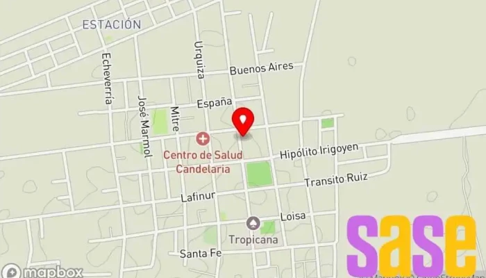 mapa de Radio Pasion FM 103.1 Oficinas de empresa en Candelaria