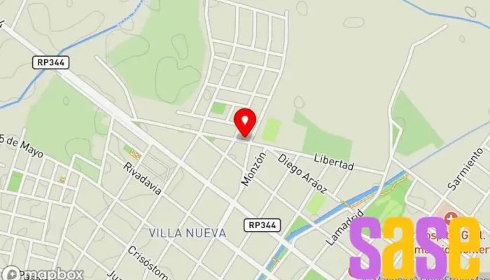 mapa de Radio Regional Emisora de radio en Monteros