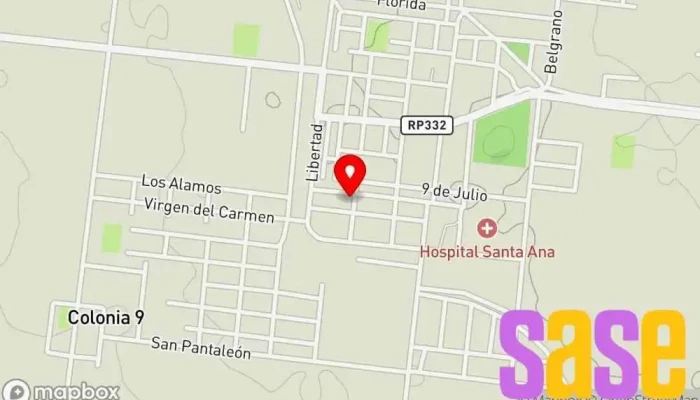 mapa de Radio Safrero Emisora de radio en Ingenio Santa Ana