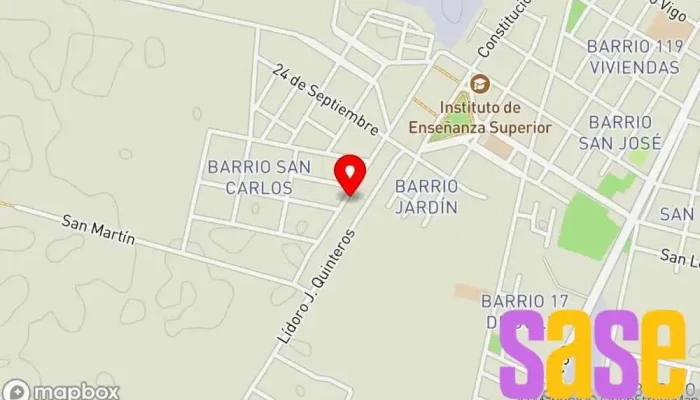 mapa de Radio San Martín Emisora de radio en Villa Quinteros