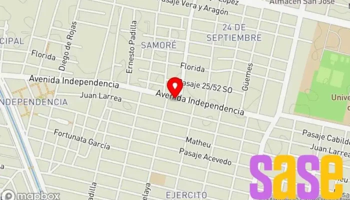 mapa de Radio TOP Emisora de radio en San Miguel de Tucumán