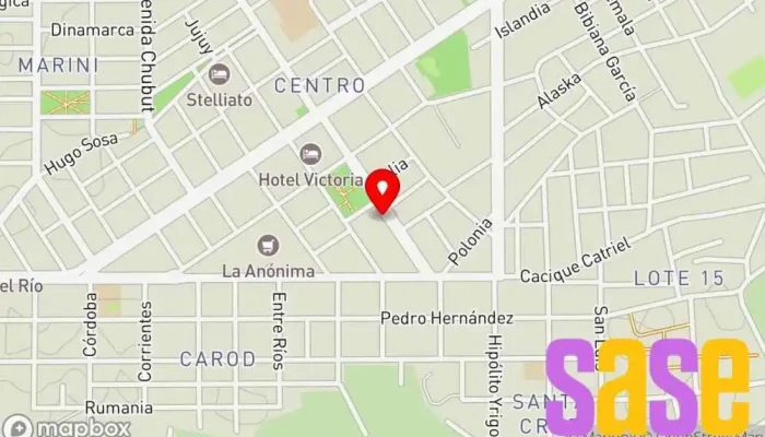 mapa de RADIO ZERO 94.5 Emisora de radio en R8307 Catriel