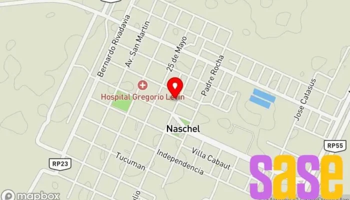 mapa de radiofmvictoria92.3 Emisora de radio en Naschel