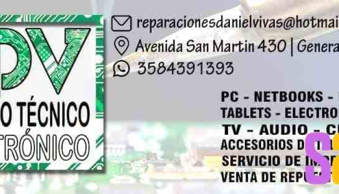 Rdv Servicio Técnico Electrónico - Gral. Cabrera