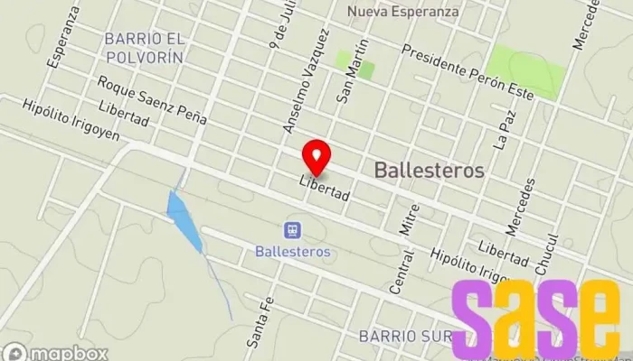 mapa de RED GALLO Termotanques y Energia Solar  en Ballesteros