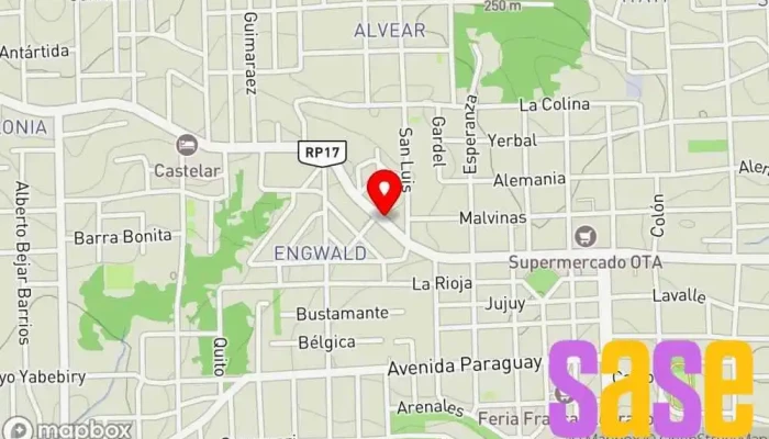 mapa de Refrigeración Datschke Eldorado Tienda de electrónica en Eldorado