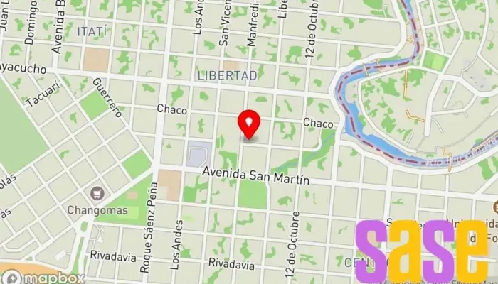 mapa de REFSA Servicio De Energía Eléctrica Compañía eléctrica en Clorinda