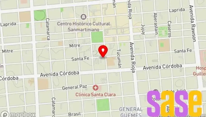 mapa de Registro Automotor San Juan Nº4 Agencia de registro de automóviles en San Juan
