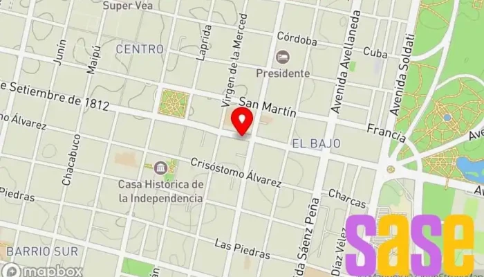 mapa de REINA ELECTRONICA Tienda de electrodomésticos, Tienda de accesorios para móviles, Tienda de móviles, Tienda de reparación de teléfonos móviles en San Miguel de Tucumán