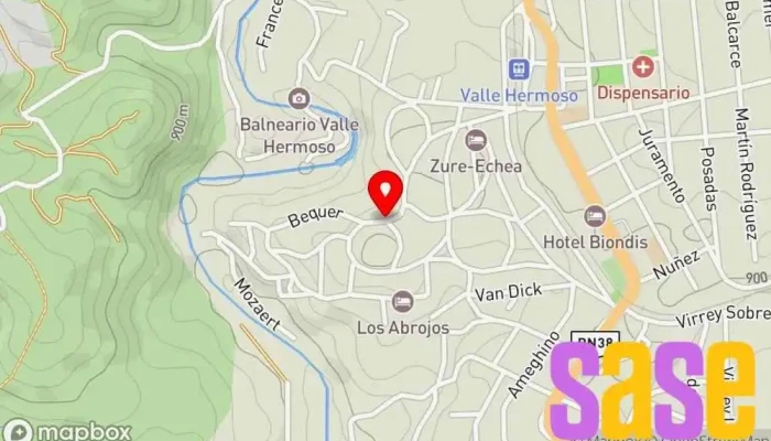 mapa de Reparación de Electrodomésticos Gonzalo Taller de reparaciones eléctricas en Valle Hermoso