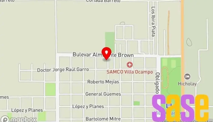 mapa de Reparaciones FREDI Tienda de electrónica en Villa Ocampo