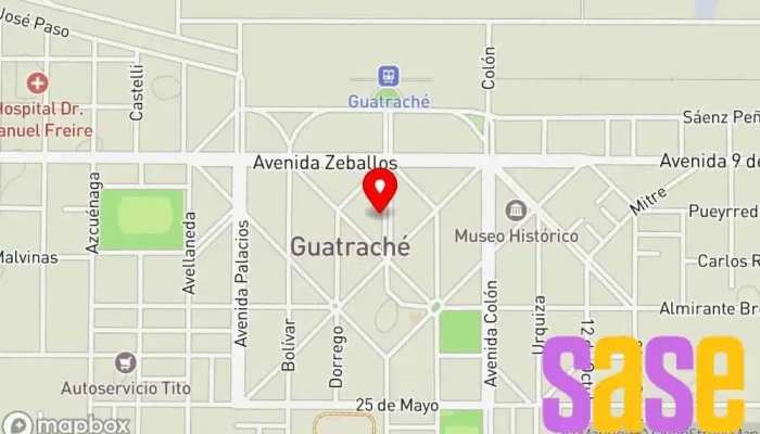 mapa de Repuestohogar Ferretería en Guatraché