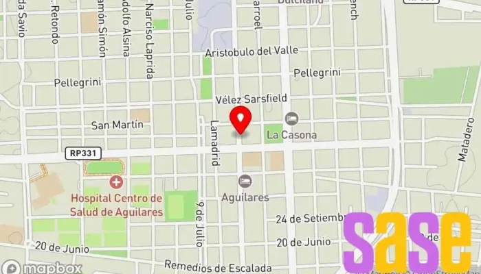 mapa de Revolution Radio 105.7 Mhz Emisora de radio en Aguilares