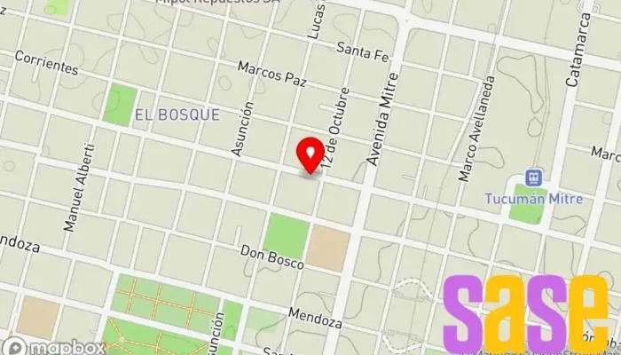 mapa de RF Comunicaciones S.R.L. Proveedor de servicios de telecomunicaciones en San Miguel de Tucumán