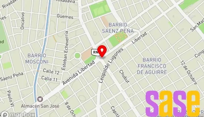 mapa de Ricardo Contreras Electrista Electricista en Santiago del Estero