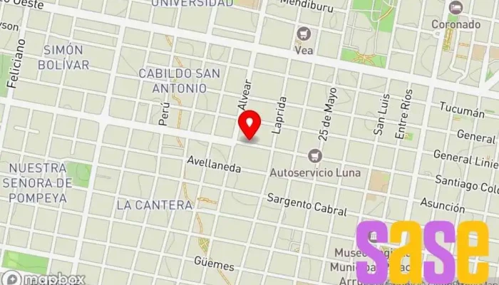 mapa de RIGELEC Electricidad e Iluminación /Energia Solar Tienda de electricidad, Tienda de iluminación, Proveedor de equipos de energía solar en Concordia