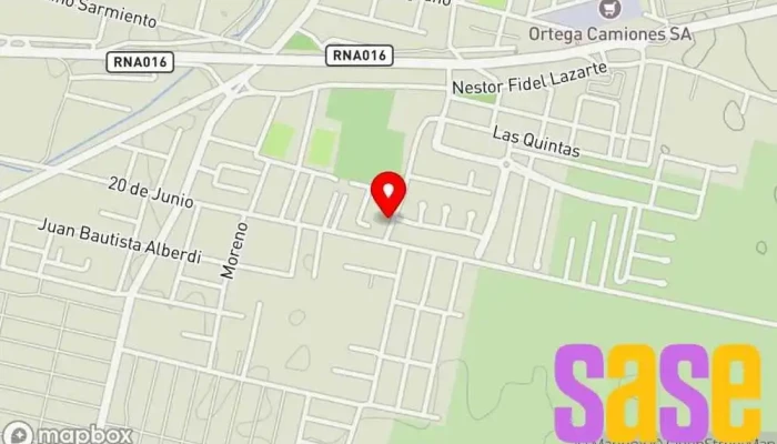 mapa de Rj diag Inyeccion Electronica y Taximetros Taller de automóviles en Alderetes
