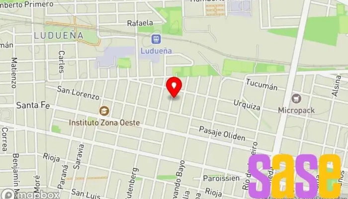 mapa de RODRIGUEZ ELECTRICIDAD Tienda de electricidad en Rosario