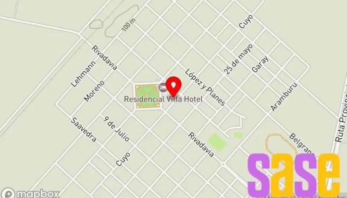 mapa de Rossi Daniel Taller de reparaciones eléctricas en Villa Trinidad
