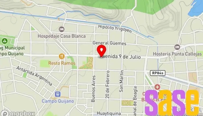 mapa de R&R Electricidad Tienda de electricidad en Campo Quijano