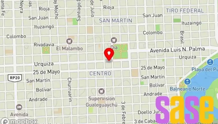 mapa de RS Reparaciónes Electrónica Tienda de electrónica en Gualeguaychú