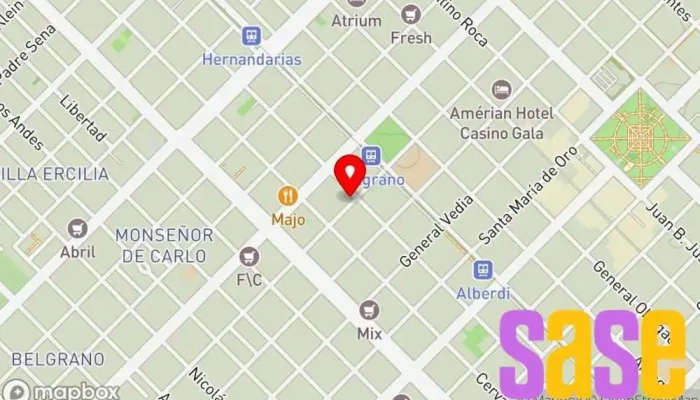 mapa de Saito Audio Servicio Tecnico Electronica Establecimiento de reparación de artículos electrónicos en Resistencia