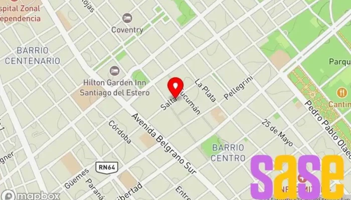 mapa de Salta Electricidad Servicio de asesoría al consumidor en Santiago del Estero