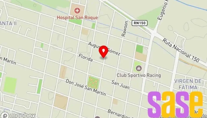mapa de San Francisco-SUCURSAL JACHAL Tienda de electrónica en San Jose de Jachal