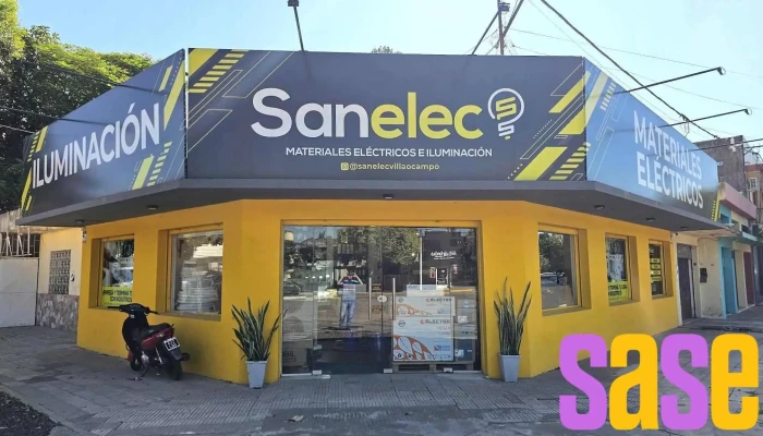 Sanelec Materiales Electricos -  Sitio Web - Villa Ocampo