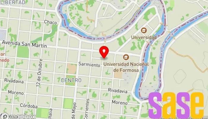 mapa de Sarabia Soluciones Tecnológicas Comercio en Clorinda