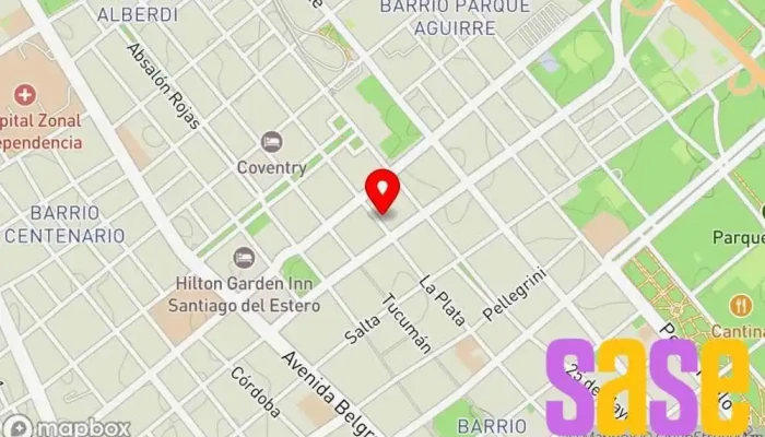 mapa de SEA Electronica Tienda de componentes electrónicos en Santiago del Estero