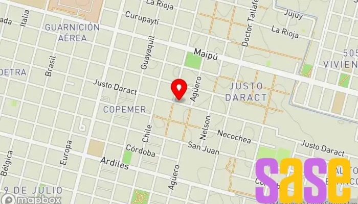 mapa de SEEI  en Villa Mercedes