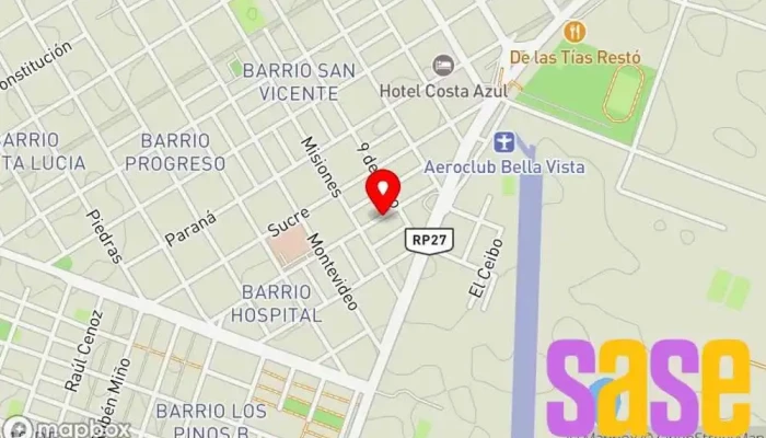 mapa de S.E.G. Automatizacion Y Control Electricista en Bella Vista