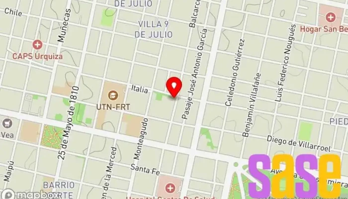 mapa de S.E.I - SEGURIDAD ELECTRONICA INTEGRAL  en San Miguel de Tucumán